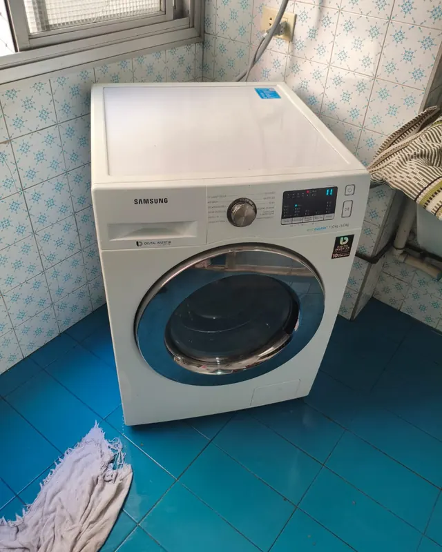 Lavadora Samsung — serviço realizado pela J Ar Condicionado